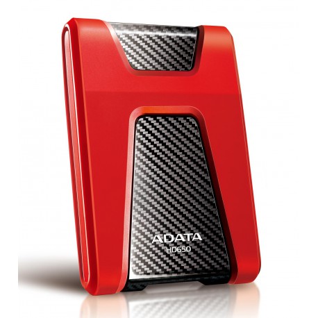 ADATA HD650/1TB/HDD/Externí/2.5"/Červená/3R
