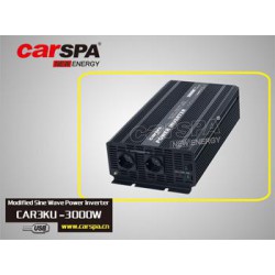 Měnič napětí Carspa CAR3KU-24 24V/230V+USB 3000W, modifikovaná sinus