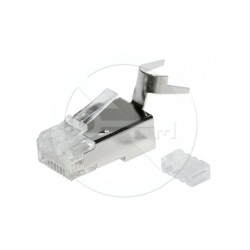 Konektor RJ45 CAT6A STP 8p8c stíněný, drát 20ks