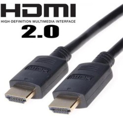 KABEL propojovací HDMI M - HDMI M, 15.0m, dual shielded+ethernet, standard 2.0 HQ, zlacené konektory