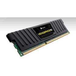 CORSAIR 8GB 2x4GB DDR3 1600MHz VENGEANCE LP BLACK LOW PROFILE PC3-12800 CL9-9-9-24 1.5V (kit 8GB  2ks 4096MB s chladičem Vengean
