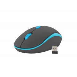 Bezdrátová myš Natec Martin 1600 DPI, černo-modrá