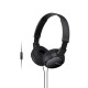 SONY sluchátka MDR-ZX110AP handsfree, černé
