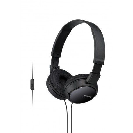 SONY sluchátka MDR-ZX110AP handsfree, černé