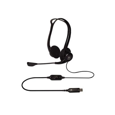 akce Logitech PC 960 Stereo Headset, USB _