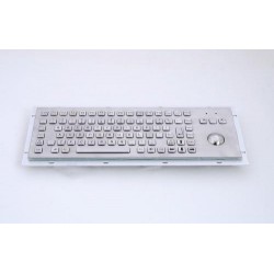 KB005 – Průmyslová nerezová klávesnice s trackballem do zástavby, CZ, USB, IP65