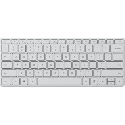 Microsoft Bluetooth Designer Compact Keyboard, Glacier, CZ SK