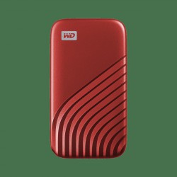 WD My Passport/1TB/SSD/Externí/2.5"/Červená/5R