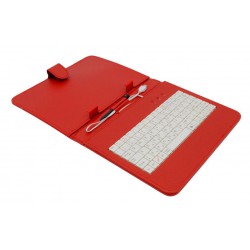 AIREN AiTab Leather Case 2 with USB Keyboard 8" RED (CZ/SK/DE/UK/US.. layout)