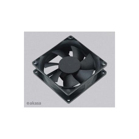 přídavný ventilátor Akasa 80x80x25 black OEM H