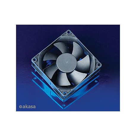 přídavný ventilátor Akasa 80x80x25 black OEM M