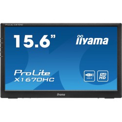 16" iiyama X1670HC-B1: IPS, FullHD, 22cd/m2, 6ms, USB-C, černý