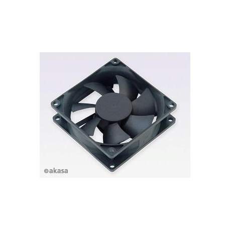 přídavný ventilátor Akasa 80x80x25 black OEM L