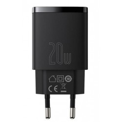 Baseus CCXJ-B01 Compact Quick Nabíječka USB/USB-C 20W Black