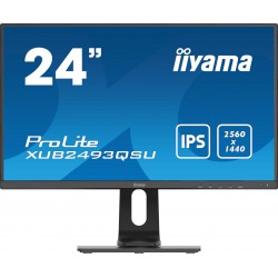 iiyama ProLite/XUB2493QSU/23,8"/IPS/QHD/60Hz/4ms/Black/3R