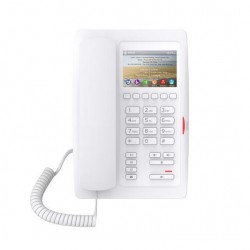Fanvil H5 hotelový IP bílý telefon, 2SIP, 3,5" bar. displ. 6 progr. tl. USB, PoE