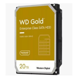 WDC WD201KRYZ hdd GOLD 20TB CMR SATA3-6Gbps 7200rpm 512MB RAID (24x7 do serveru) 269MB/s