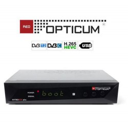 OPTICUM NYTRO box PLUS DVB-T2 H.265 set-top-box (digital DVB-T2 HEVC H.265 přijímač) USB, SCART, RJ45, HDMI, set-top-box
