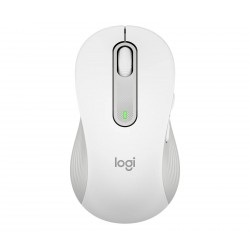 Logitech M650L/Kancelářská/Laserová/Pro leváky/Bezdrátová USB + Bluetooth/Bílá