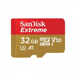 SanDisk Extreme/micro SDHC/32GB/100MBps/UHS-I U3 / Class 10