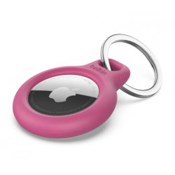 Belkin pouzdro s kroužkem na klíče pro Airtag růžové