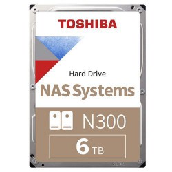 TOSHIBA N300 hdd 6TB SATA3-6Gbps 7200rpm 256MB (HDWG460UZSVA)