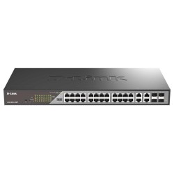 D-Link DSS-200G-28MP/E 28-Port Gigabit Ethernet PoE+ Surveillance Switch