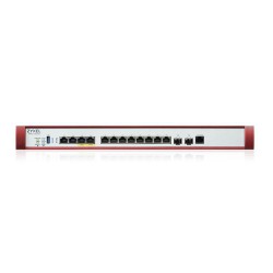 ZYXEL USG Flex 700H,12x RJ-45,2x SFP+,PoE,1YR sec