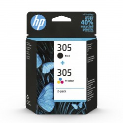 HP 305, sada B+CMY inkoustová kazeta, 6ZD17AE