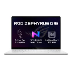 ASUS ROG Zephyrus G16/GU605MZ/U9-185H/16"/2560x1600/32GB/2TB SSD/RTX 4080/W11H/White/2R