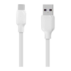 OBAL:ME Simple USB-A/USB-C Kabel 1m White