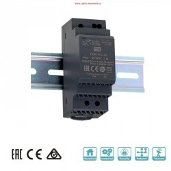 MEANWELL - DDR-30G-24 Měnič DC/DC na DIN lištu