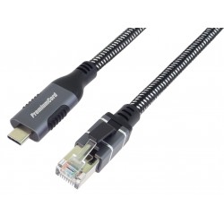 Ethernet. kabel USB3.2 LAN RJ45 10/100/1000, 3m