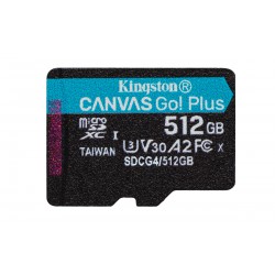 Kingston Canvas Go Plus A2/Micro SDXC/512GB/UHS-I U3 / Class 10