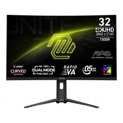 MSI MAG/321CUPDF/31,5"/VA/4K UHD/160Hz/0,5ms/Černá/3R
