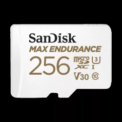 SanDisk MAX ENDURANCE microSDHC 256GB + adaptér