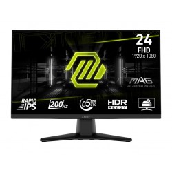 MSI MAG/242F/23,8"/IPS/FHD/200Hz/0,5ms/Černá/3R