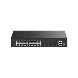 D-Link DGS-1530-20/E 16 Ports GE + 4 Ports 10G SFP+ Smart Managed Switch