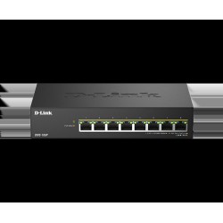 D-Link DMS-108P/E, 8x 2.5G PoE, Unmanaged Switch, Metal