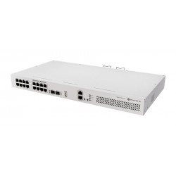 MikroTik CRS418-8P-8G-2S+RM, Cloud Router Switch
