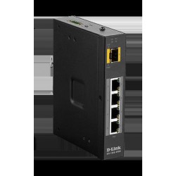D-Link DIS-100G-5PSW Industrial Gigabit Unmanaged PoE Switch with SFP slot
