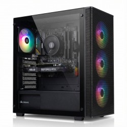 CORPA GAMER  AMD Ryzen 5 5500 4.2GHZ 16GB 1TB SSD RTX 3050 Win 11 Pro