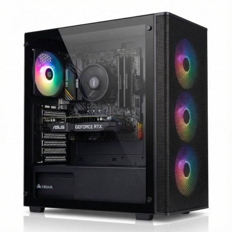 CORPA GAMER AMD Ryzen 5 5500 4.2GHz 32GB 1TB SSD RTX 3050 Win 11 Pro