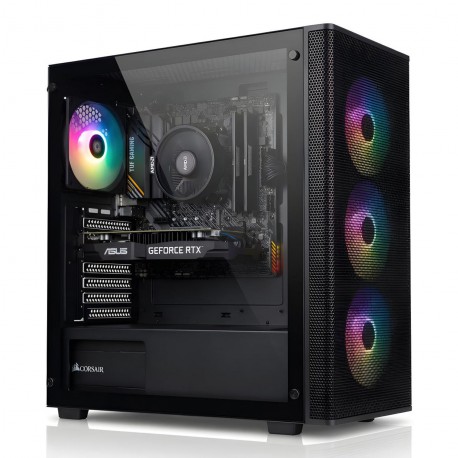 CORPA GAMER AMD Ryzen 5 5500 4.2GHZ 16GB 1TB SSD RTX5060 Win11 Pro