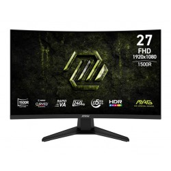 MSI MAG/275CF X24/27"/VA/FHD/240Hz/0,5ms/Černá/3R