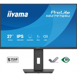 iiyama ProLite/XB2797QSU-B1/27"/IPS/QHD/75Hz/1ms/Černá/5R