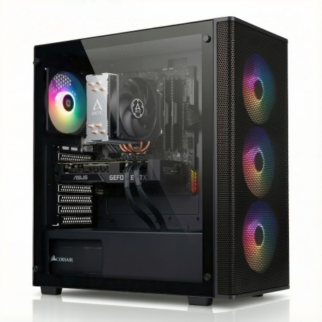 CORPA GAMER AMD Ryzen 7 5700 4.6GHz 32GB 1TB SSD RTX5060 Win11 Pro