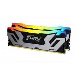 Kingston FURY Renegade/DDR5/48/8000MHz/CL38/2x24GB/RGB/Black/Silv