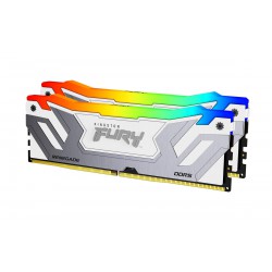 Kingston/CUDIMM DDR5/48/8800MHz/CL42/2x24GB/RGB/White