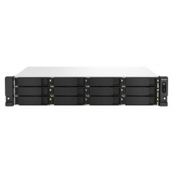 QNAP TS-1264U-RP-8G (4core 2,9GHz, 8GB RAM, 12x SATA, 2x 2,5GbE, 1x PCIe, 1x HDMI, 4x USB, 2x zdroj)